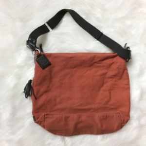 Ellington Large fabric and leather shouler tote